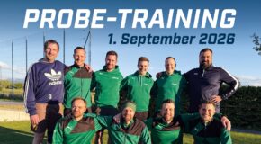Probetraining Aktive am 1. September 2026